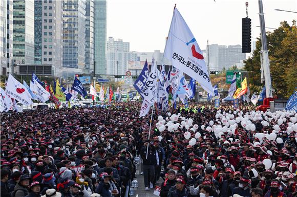 (2024 노동조합)한국노총 “사회적대화 복귀에도 노동개악 투쟁 지속”