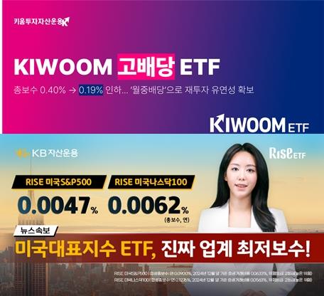 ETF 보수인하 경쟁 재점화…운용사 점유율 경쟁 '치열'