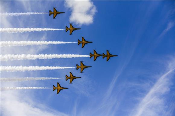 공군, K-방산 지원 위해 사우디서 블랙이글스 에어쇼 추진 - 뉴스 썸네일 이미지