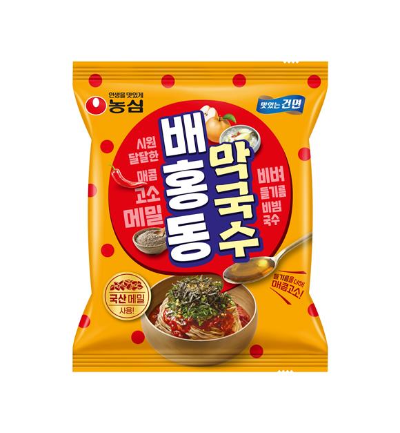 농심, 여름 비빔면 시장 공략…‘배홍동막국수’ 출시