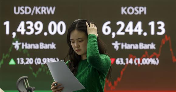 코스피, 7거래일 만에 하락 전환…6300선 반납