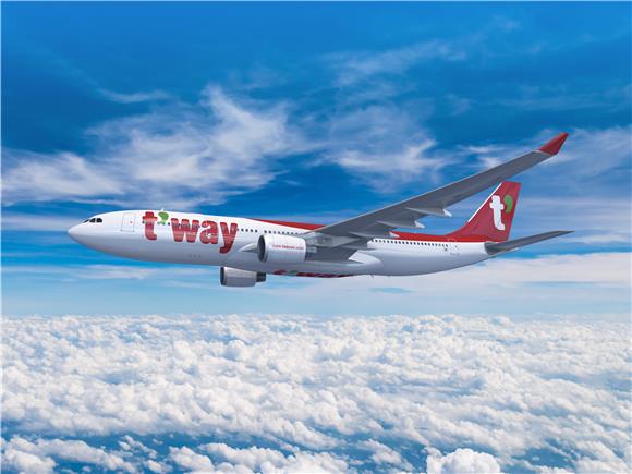 티웨이항공, 4월 국제선 유류할증료 최대 3배 인상