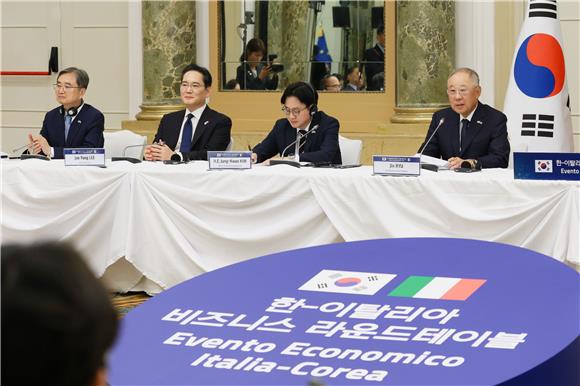한경협, 이탈리아와 비즈니스 라운드테이블…미래산업 협력 논의
