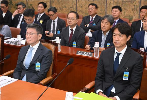 '정몽규·홍명보' 성토장…이임생은 '불참'